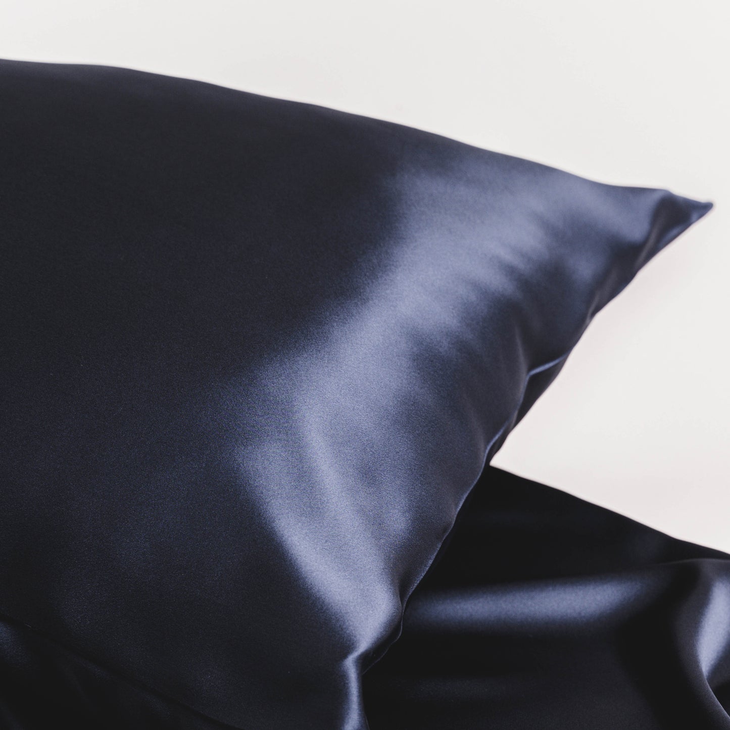 Premium Silk Satin Pillowcase Midnight Blue