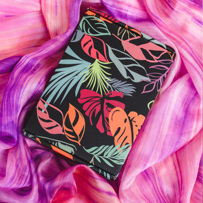 Hand-Dyed Pink & Violet Mulberry Silk Scarf – Naturally Dyed Habotai Silk, Lightweight & Luxurious Gift